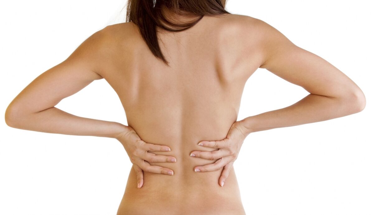 Back pain occurs in the second stage of thoracic osteochondrosis