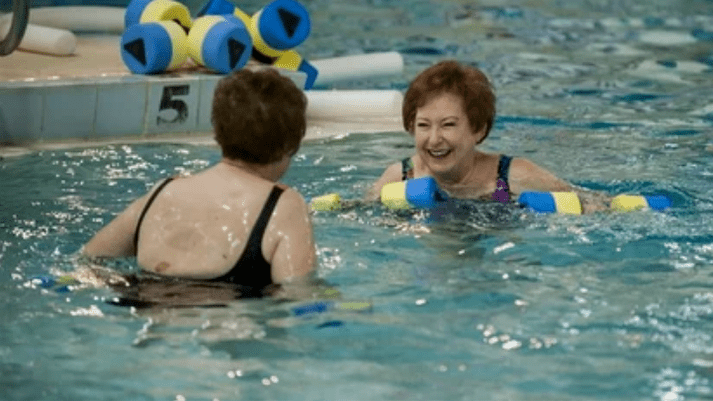 The pool is recommended to everyone and always